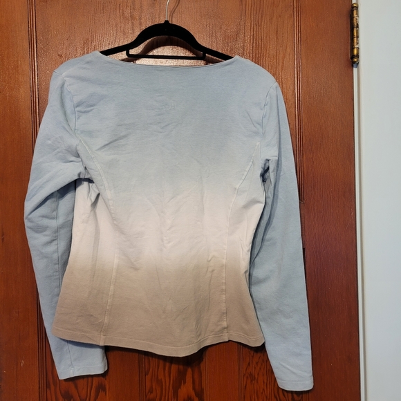 Yest Azure Multicolored Zip-up Sweater Size 8 - Picture 7 of 8